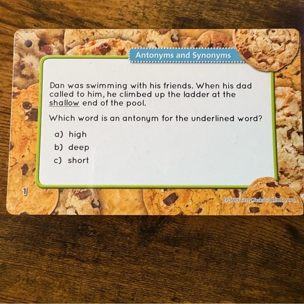 Home Office Task Cards Set - Green and Purple